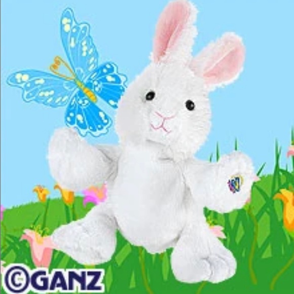 WEBKINZ Ganz Rabbit HM078 NWT ACTIVE CODE Hang & But Tag plush stuffed animal - Picture 13 of 16